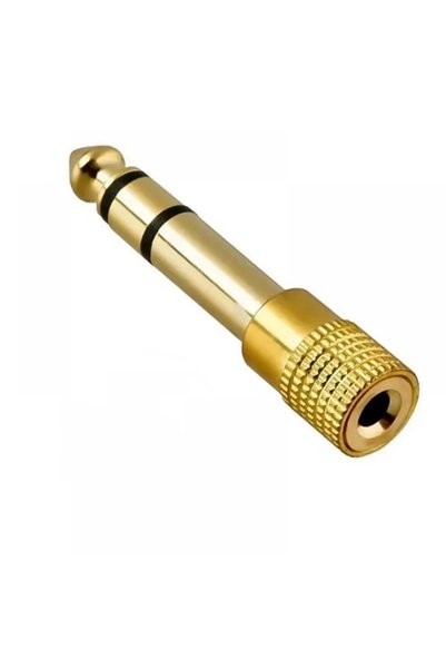 Choice 6.5mm to 3.5mm Gold Plated 6.5mm Female to 3.5mm Male Jack, 3.5mm Fema...