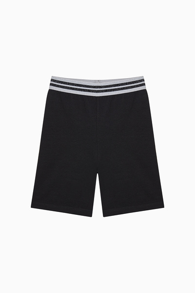 Penti Kız Çocuk Glitter Detailed Siyah Biker