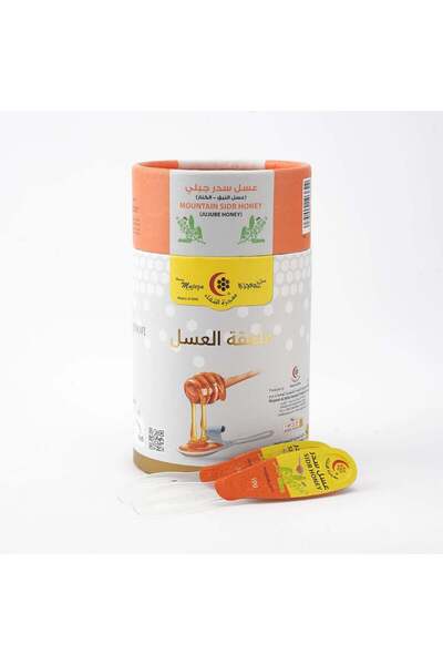 Mujezat Al-Shifa ملاعق عسل سدر جبلي - 10 جم × 50 قطعة