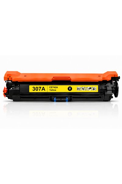 Generic KPC Compatible HP 307A Yellow Toner Cartridge CE742A Replacement for ...