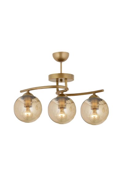 Apliqa Plafonieara HubRom, ELITE 3606-03-FR 55x50 cm 3xE27-60W Antiq