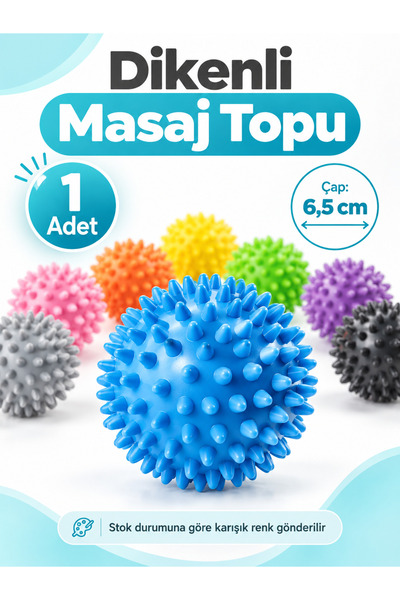 Bunionettes Plantar Fasiit Kas Gevşetici Top Masaj Topu Dikenli Duyu Uyarıcı ...