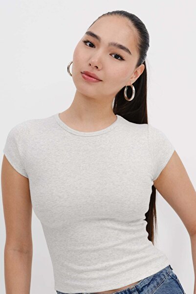 Addax Kısa Kollu Basic T-shirt P1742-L10