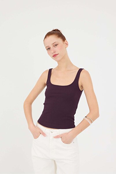 Addax Thick Strap Basic Tank Top A13404-J5