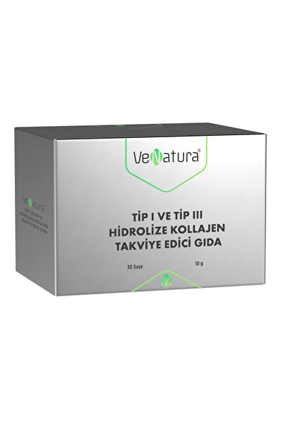 VeNatura Tip 1 Tip 3 Hidrolize Kollajen 30 Saşe