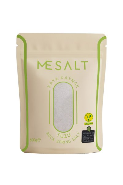 Mesalt İyotlu Öğütülmüş Kaya Kaynak Tuzu 600 g