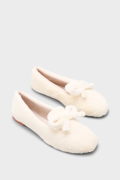 Capone Outfitters Patrica Peluş Fiyonklu Babet