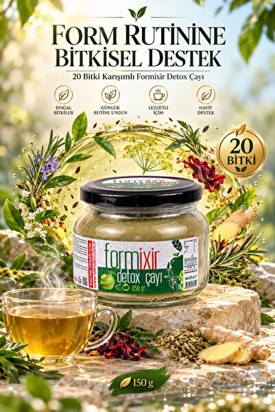 Formixir Detox Çayı 20 Bitki Karışımı 150 gr