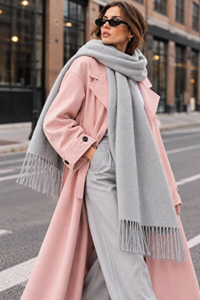 nisaNCa Soft Feel Women's Scarf – Soft Textured Wide Oversized Tassel Shoulde...