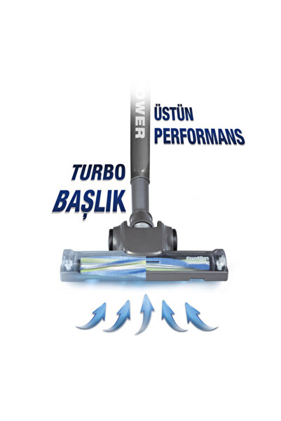 Fantom Pratik 1200 Pratik S Uyumlu Turbo Başlık Antrasit