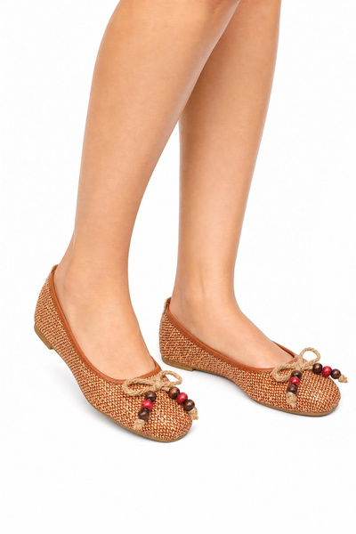 Capone Outfitters ماريان هاسير للنساء حذاء مسطح