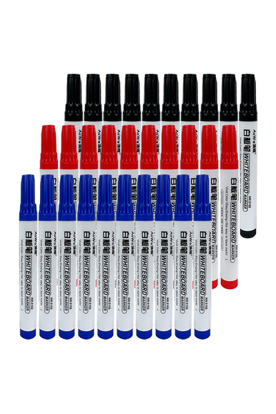 Choice4 Mix 30pcs 3-60Pcs Erasable Magnetic Whiteboard Marker Pen Blackboard ...