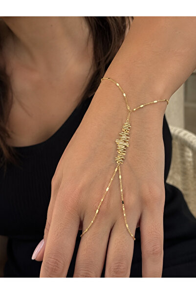 FASHİON JEWELRY TuelaTaki/ موديل Minimal Ritim للسيدات من شاهميران 14k
