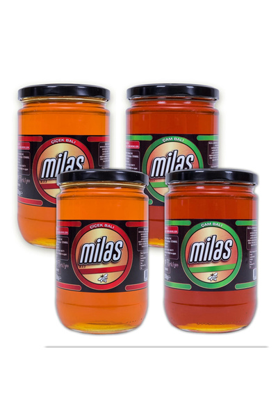 Milas Üreticiler Birliği Süzme Çiçek Balı 850 gr 2 Adet süzme Çam Balı 850 gr...