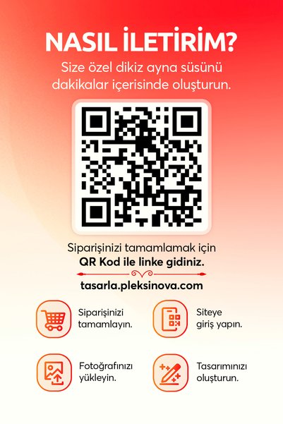 Pleksinova Kişiye Özel Fotoğraflı Araba Hediyesi Araba Süsü Dikiz Aynası Süsü