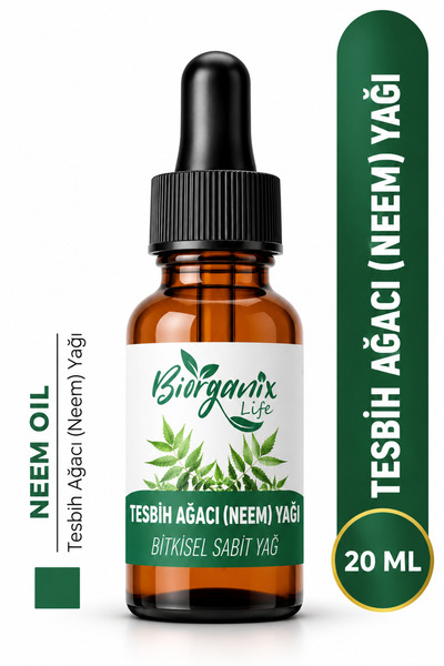BiorganixLife Tesbih Ağacı Yağı 20 ml Neem Seed Oil