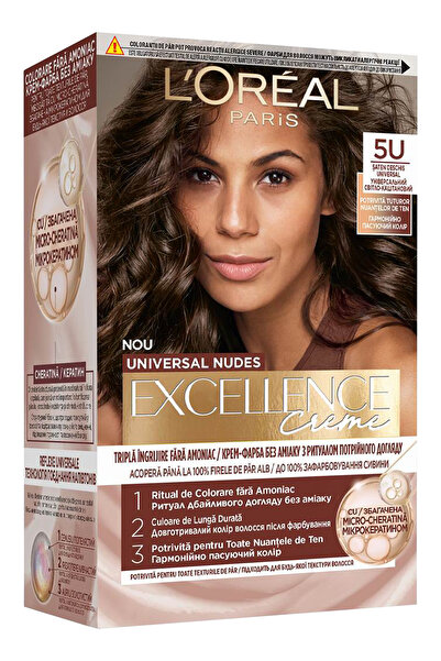 L'Oreal Paris Excellence Universal Nudes Vopsea Permanentă de Păr 5 U Maro De...