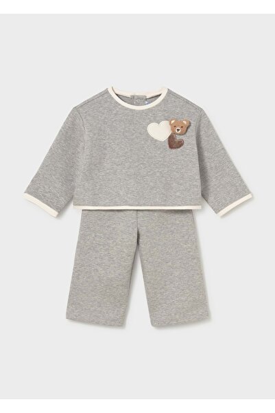 MAYORAL Girl's Winter 2-Piece Set Gray
