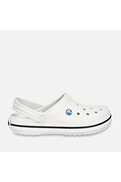 Crocs شبشب للجنسين Crocband، باللون الأبيض - 11016-100