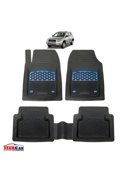 TEAMCAR Floor Mats Compatible Toyota RAV4 (20062012) Blue