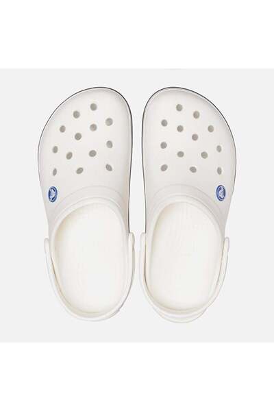 Crocs Crocband White Unisex Slippers 11016-100