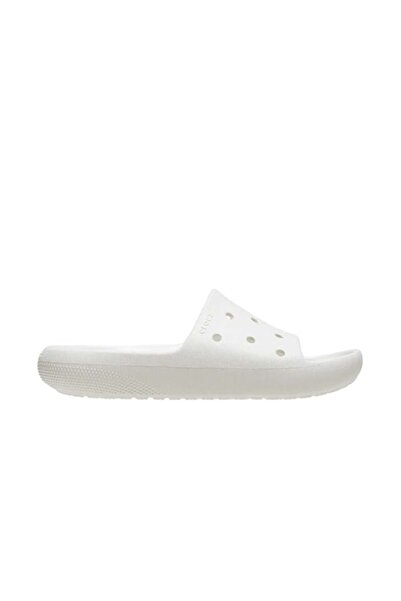Crocs Classic Slide V2 Unisex Slippers 209401-100 White