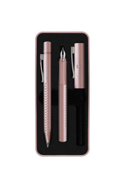 Faber Castell SET CADOU PIX + PIX CU GRIP 2011 ROZ FABER-CASTELL