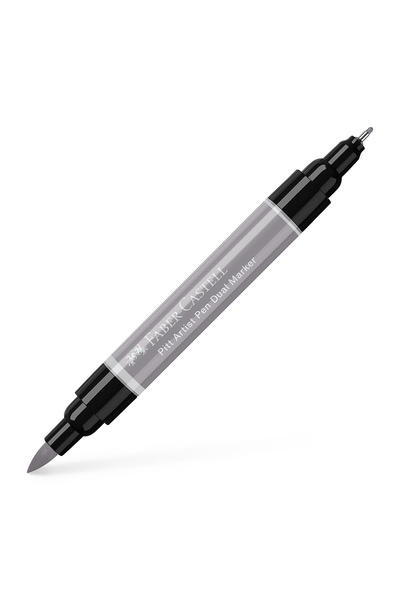 Faber Castell Двоен маркер Pitt Artist Pen, топло сиво III 272, Faber-Castell