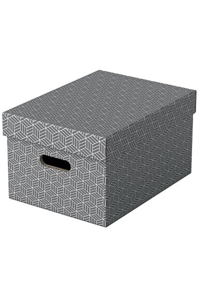 Esselte ΚΟΥΤΙ ΑΠΟΘΗΚΕΥΣΗΣ ΜΕ ΚΑΠΑΚΙ 36 x 26 x 20 εκ. ΓΚΡΙ ΑΝΑΚΥΚΛΩΜΕΝΟ FSC ΣΕ...