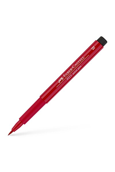 Faber Castell Pitt Artist Pen Brush Deep Crimson Red Faber-Castell