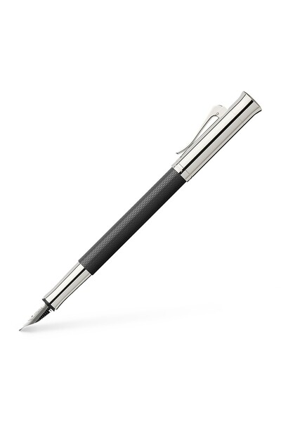 Faber Castell Черна писалка с гилотиниран дизайн Фраф фон Фабер-Кастел