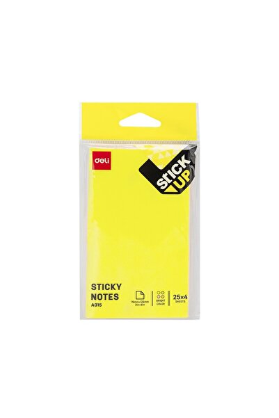 Deli Post-it-uri 76*126mm Culori pastel asortate Pungă de plastic