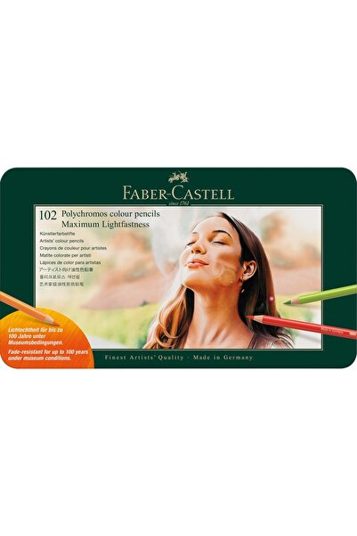 Faber Castell Colored Pencils 102 Colors Polychromos Faber-Castell