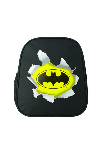 PIGNA Ghiozdan mini pentru grădiniță Batman negru-alb