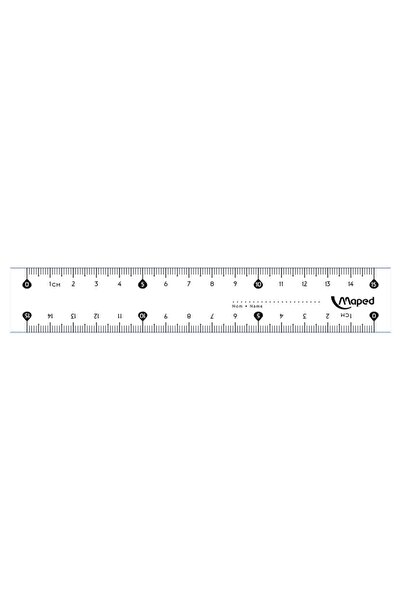 Maped Ruler Classic 15 cm double scale