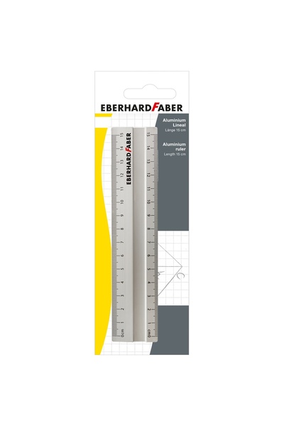 Eberhard Faber Aluminum Ruler 15 cm