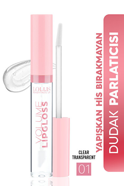 Lollis Volume Lipgloss 01 Celar / Lip Gloss 01 Clear