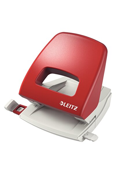Leitz Perforator cu 25 de găuri Model 5005 Roșu