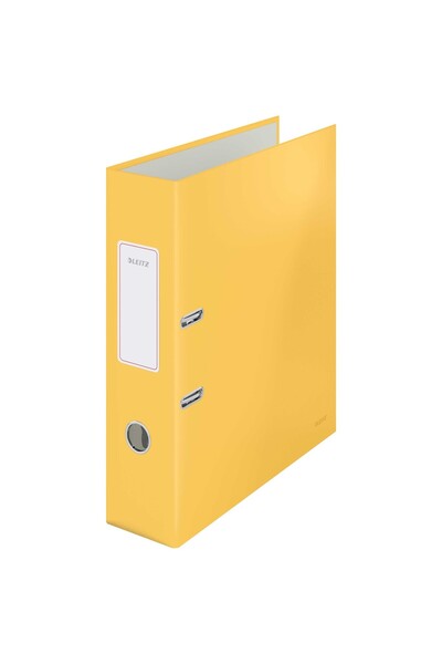 Leitz Пластмасова папка 8см 180 градуса жълто-кехлибарена COSY