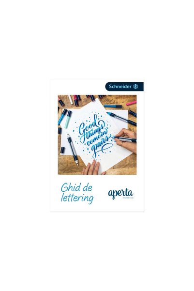 Bellezza Aperta Lettering Guide Aperta + 1 liner GIFT