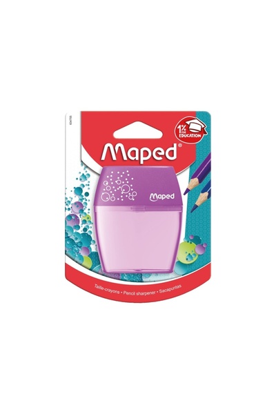 Maped Sharpener Shaker double with violet blister reservoir