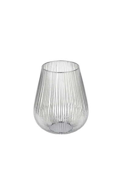 Blends Small Silver Candle Holder from Oro
