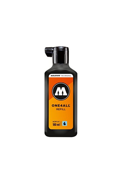 Molotow One4All ™   Rezervă 180 ml negru signal