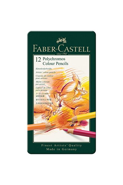 Faber Castell 12 creioane colorate POLYCHROMOS FABER-CASTELL