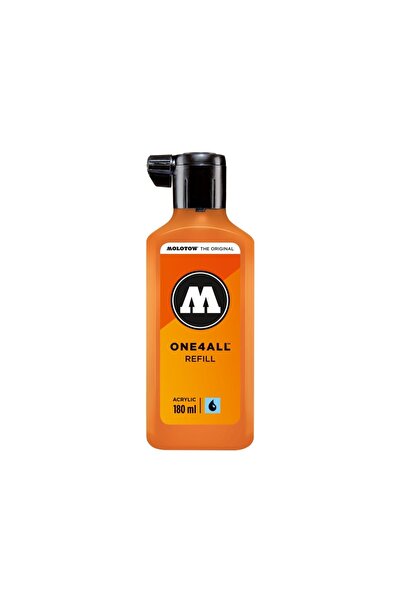 Molotow One4All ™   Rezervă 180 ml portocaliu neon fluorescent 218