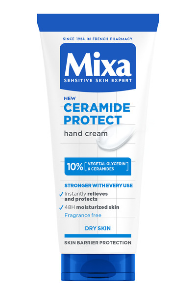 MİXA Crema de maini Mixa Ceramide Protect cu 10% Glicerina vegetala si Cerami...