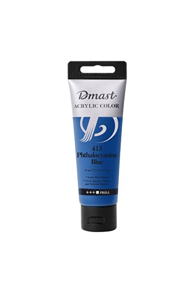 DMAST Professional Acrylic Colors 75ml Phthalate Blue 413 by Pebeo