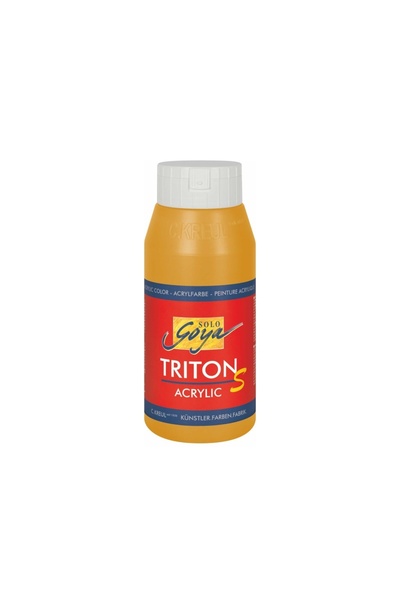 Kreul Vopsea acrilică lucioasă Solo Goya Triton 750 ml ocru deschis strălucitor