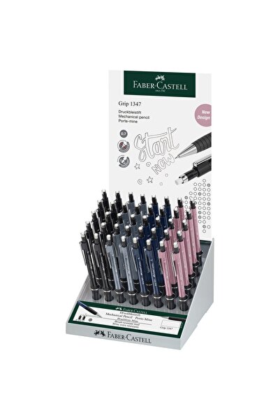 Faber Castell ДИСПЛЕЙ С 40 БРОЯ МЕХАНИЧНИ МОЛИВИ 0.7 ММ С ГРИП 1347 URBAN FAB...