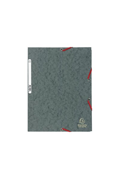 Exacompta Cardboard folder with elastic gray